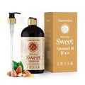 Sweet Almond Oil Organic 16 oz by Essencetics