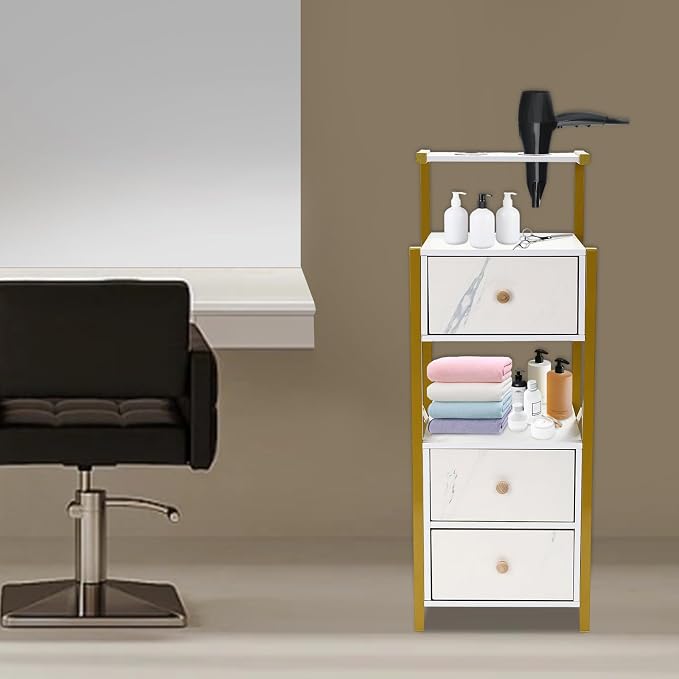 Beauty Salon Station Cabinet, Barber Station - Image 3