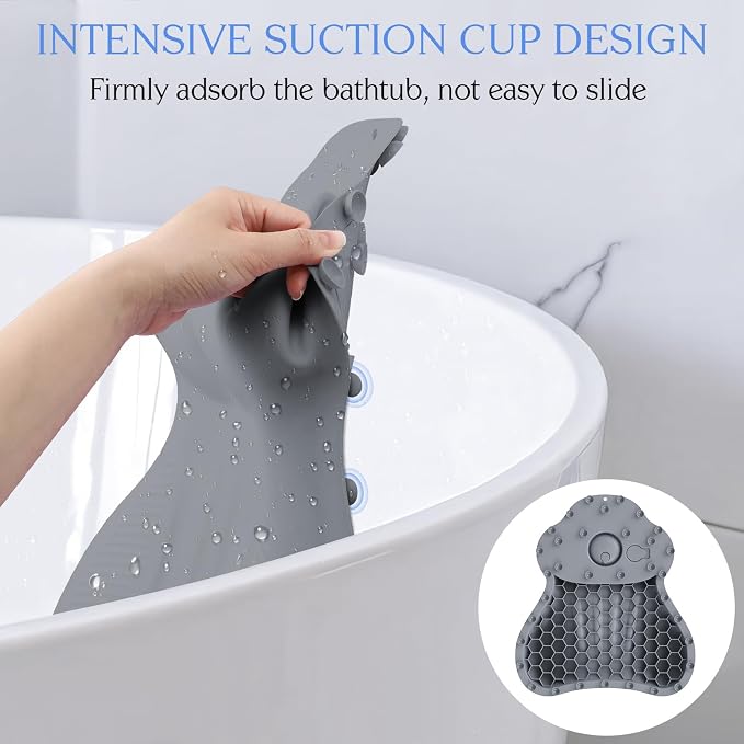 Silicone Bath Pillow, New Material Bath Pillows - Image 7
