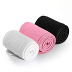 Denfany Spa Headband 3 Pack Ultra Soft Adjustable Face Wash Headband - Image 2