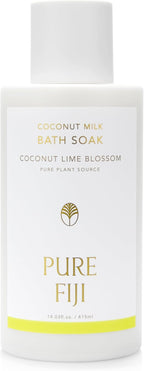 Pure Fiji Coconut Milk Bath Soak, Coconut Lime Blossom by PureFiji