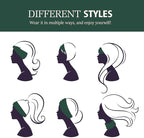 GiLi 2 Pack Wide Headbands for Women Boho African Knotted Non Slip Fashion Hair - Image 6