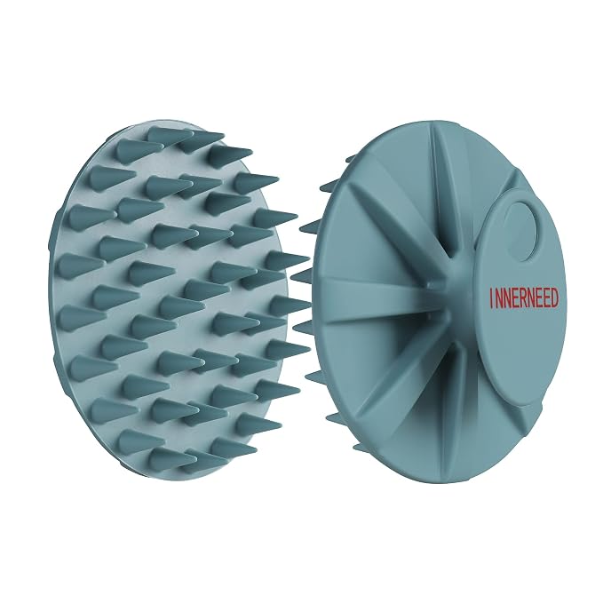 INNERNEED Scalp Massager Shampoo Brush, Wet & Dry Manual Scalp Care Head - Image 6