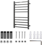 Heated Towel Racks for Bathroom, Wall Mounted Electric Towel Warmer Racks - Image 7