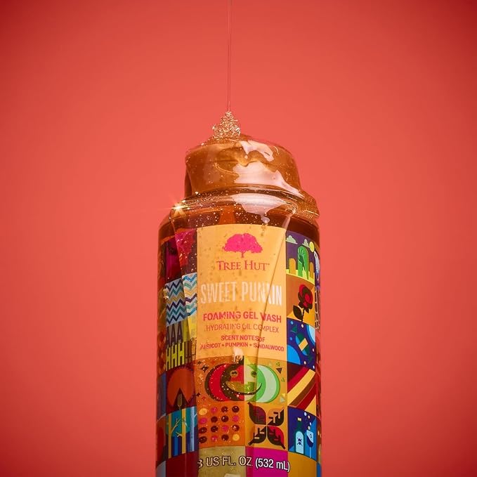 Tree Hut Sweet Punkin Foaming Gel Wash, Gently Cleanses and Leaves Skin Looking - Image 6