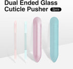 Curvlife 2-Pack Glass Cuticle Pushers - Image 2