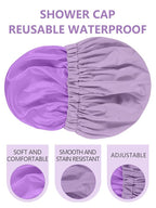 Years calm Reusable Waterproof Shower Caps - Image 4