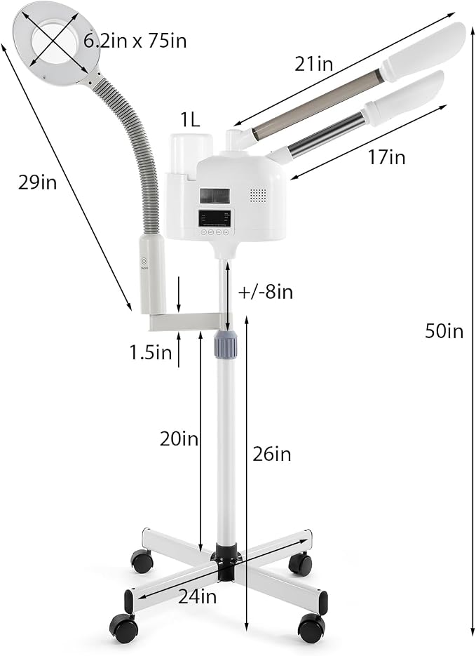 Professional Facial Steamer 3 in 1 Steamer - Image 7