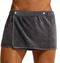Men Boys Soft Wearable Bath Towel Short Pants Adjustable Mircofiber Towel Pool by LipLopBest