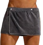 Men Boys Soft Wearable Bath Towel Short Pants Adjustable Mircofiber Towel Pool by LipLopBest