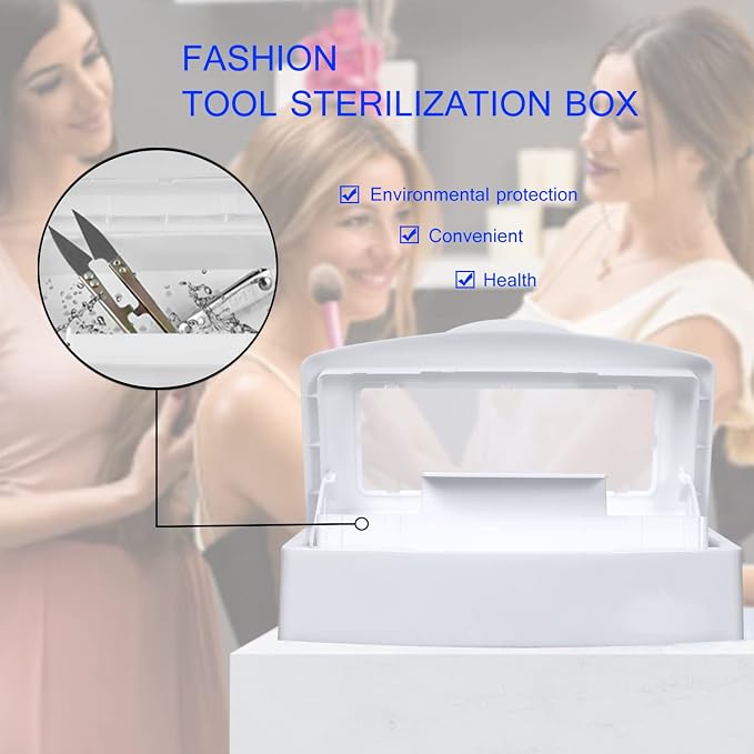 Plastic Sterilizing Tray-Sterilization Tray, Clean Sterilizer Box Storage - Image 2
