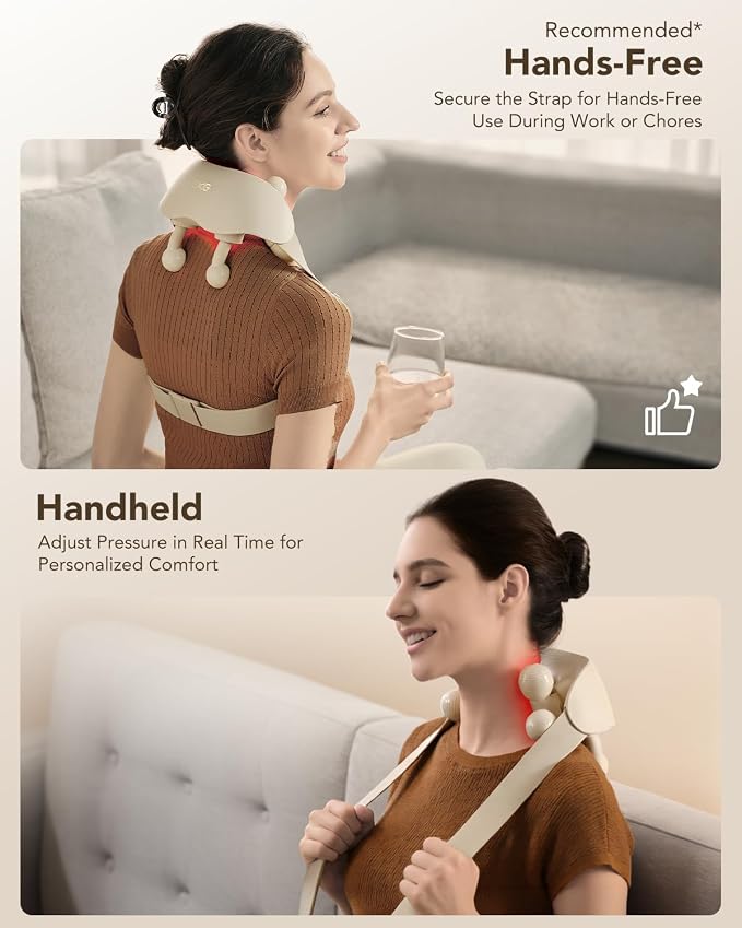 SKG HS500 FSA Eligible Cordless Neck Massager - Image 6