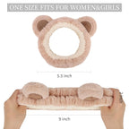 YISSION 4 PCS Plush Animal Headbands - Image 2