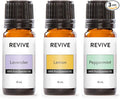 Top 3 Essential Oils Kit by Revive Essential Oils -100% Pure Therapeutic Grade by REVIVEEssentialOils