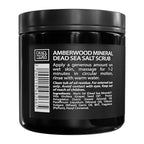 Salt Body Scrub Amberwood For Men – Moisturizes, Exfoliates & Nourishes Skin – - Image 8