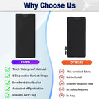 Sauna Blanket for Home, Portable Full Body Heating Wrap - Image 4