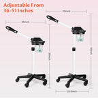 Professional Facial Steamer, Stand on Wheels Face Steamer, SPA Ozone Nano - Image 6