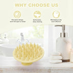 Silicone Scalp Massager Shampoo Brush, Scalp Brush - Image 6