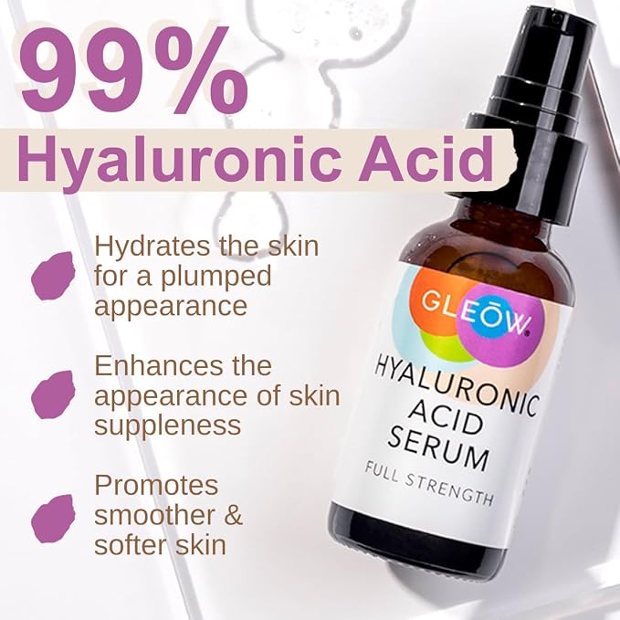 GLEOW New 2024 Pure Hyaluronic Acid Serum - Image 5