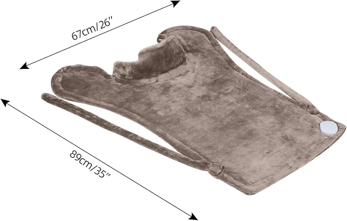 26" x 35" Flannel Neck&Shoulder&Back Heating Pad - Image 2