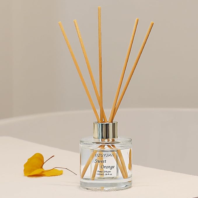 100ml Scent Diffuser with 6 Fiber Sticks, 3.5 oz Reed Diffuser Set Aromatherapy - Image 6