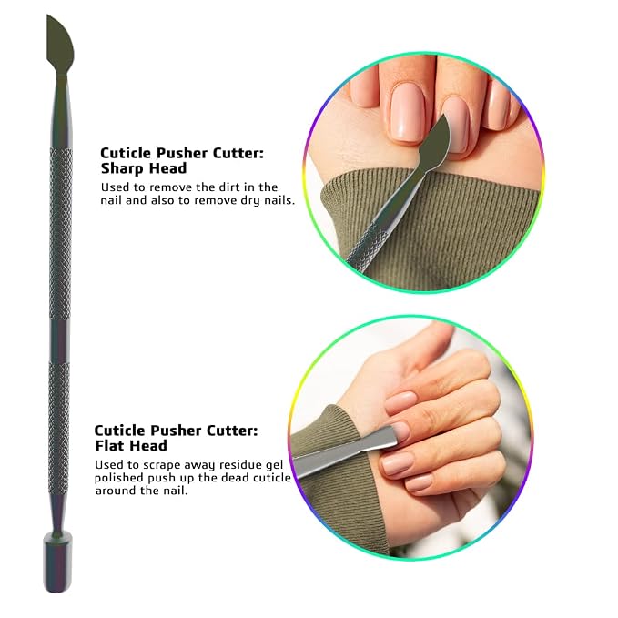 Professional Cuticle Trimmer Nail Cuticle Cutter Stainless Steel Cuticle Nippers - Image 3