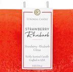 Colonial Candle Strawberry Rhubarb Scented Candle Jar, Highly Fragranced Candles - Image 5