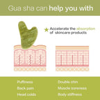Gua Sha Facial Tools, Jade Guasha Tool - Image 5