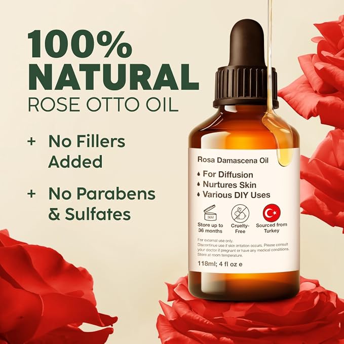 100% Pure Rose Otto Oil - Image 2