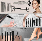 MINKINH Manicure Set Professional Nail Clipper Kit-26 Pieces Stainless Steel - Image 4
