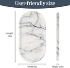 Koville Natural Marble Tray, Catchall - Image 2
