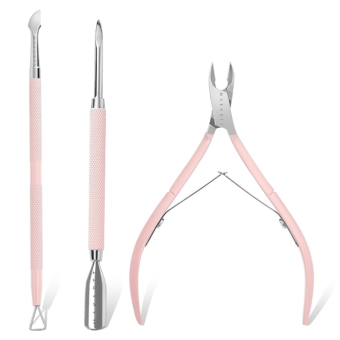 Makartt Cuticle Trimmer with Cuticle Pusher, Nail Scraper by Makartt
