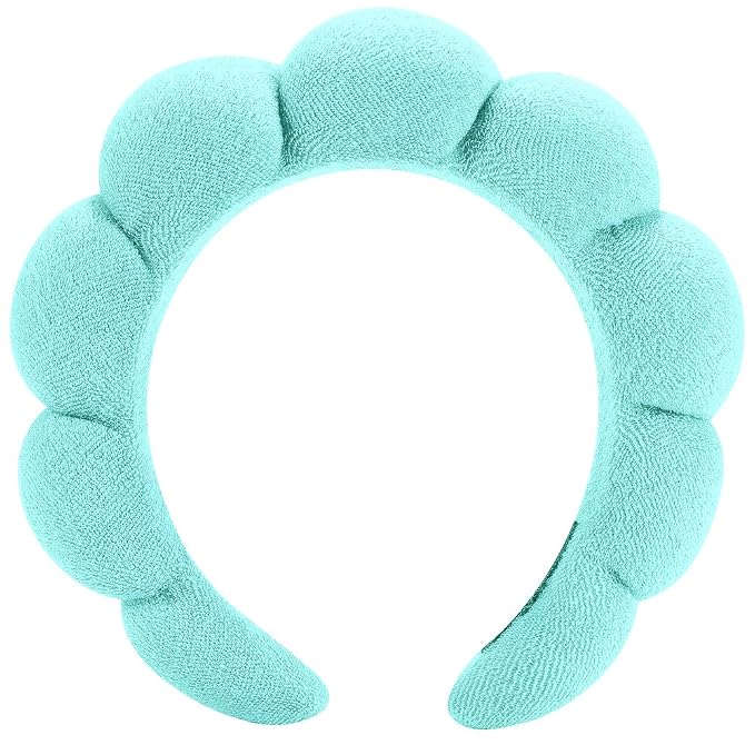 Spa Headbands - Terry Cloth Face Wash, Facial Makeup, Skincare and Mask by HITMODASPAHEADBAND