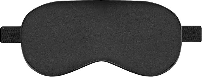 Silk Sleep Mask, Adjustable Soft Eye Cover by Ukissim