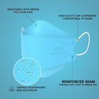 LEVENIS KN95 Face Masks 50 Pack, Breathable Comfortable and Disposable KN95 Mask - Image 4