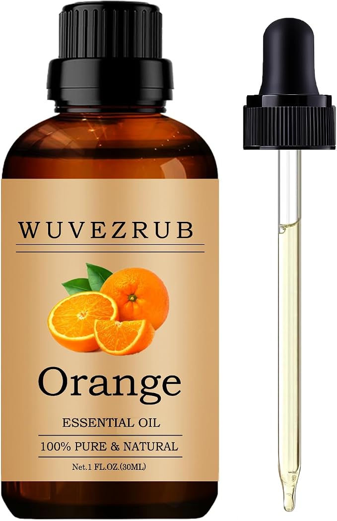 Orange Essential Oils, 30ML Pure and Natural Essential Oil by WUVEZRUB