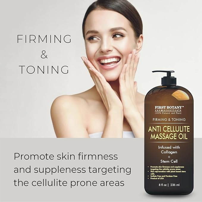 First Botany, Anti-Cellulite Massage Oil Infused - Image 4