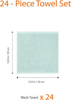 Amazon Basics Highly Absorbent 100% Cotton Washcloths - Image 4