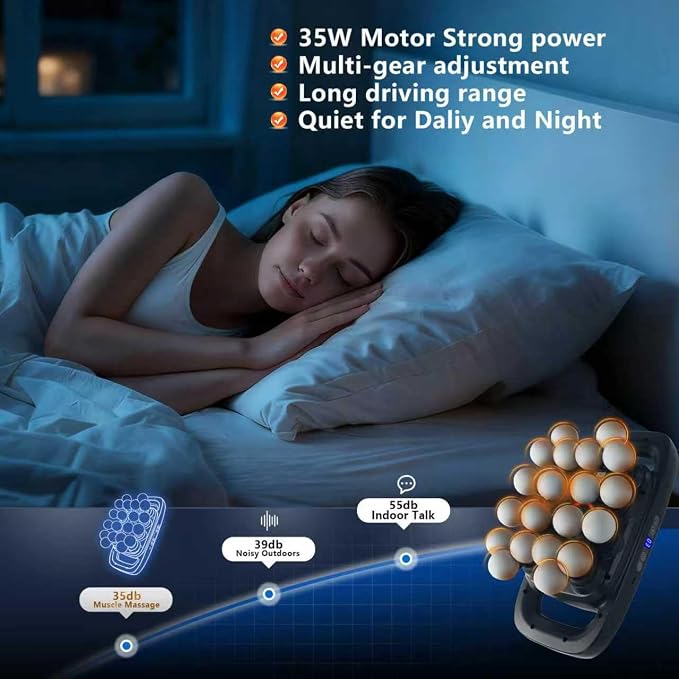 20 Head Massage Gun, More Powerful than 16 Head Massager, Deep Tissue Massager - Image 5