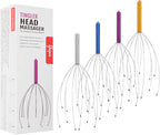 Yeipis 4 Pack Scalp Massagers, Handheld Head Massage Tingler, Scratcher by Yeipis