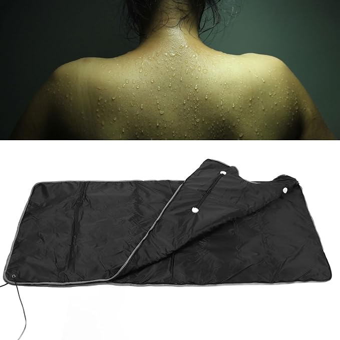 TOPINCN Infrared Sauna Blanket, Portable Personal Sauna Body Detox Wrap - Image 3