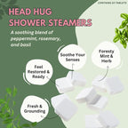 Head Hug Shower Steamers Aromatherapy - Image 2