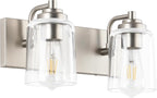 SOLFART Brushed Nickel Bathroom Light Fixture Vanity Lighting Fixtures Over by SOLFART