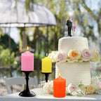 Home Scented Color Pillar Candles Set of12-2x3 inch - Image 4