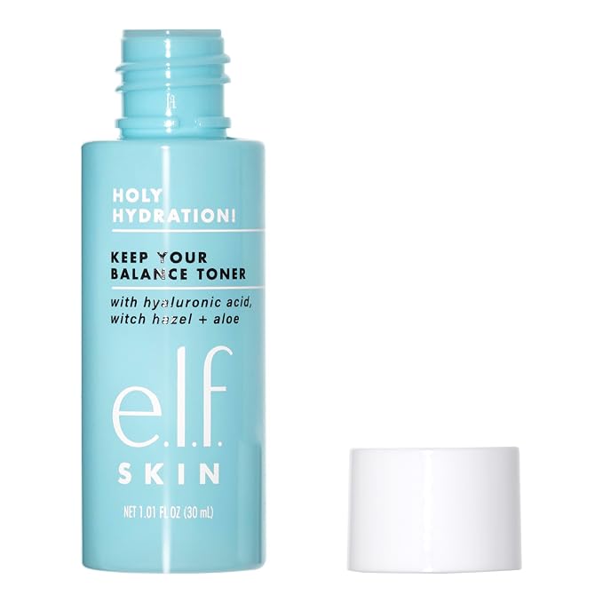 e.l.f. Skin Holy Hydration! Keep Your Balance Toner Mini, Refreshing, Removes - Image 3
