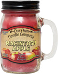 Our Own Candle Company, Macintosh Apple Scented Mason Jar Candle, 100 Hour Burn by OurOwnCandleCompanycandles