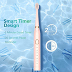 Sonic Electric Toothbrush, USB Rechargeable Powerful Sonic Cleaning Tooth Brush - Image 4