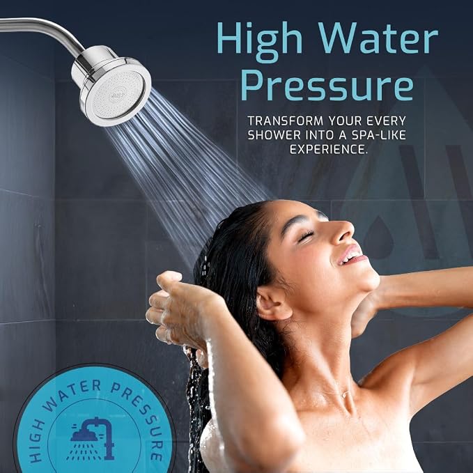 Mist Shower Filter Head for Hard Water Improves Skin, and Nails - Image 4