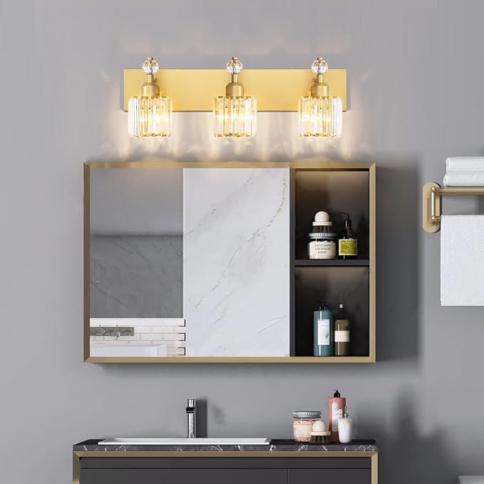 PRESDE Crystal 3 Light Vanity Light - Image 3