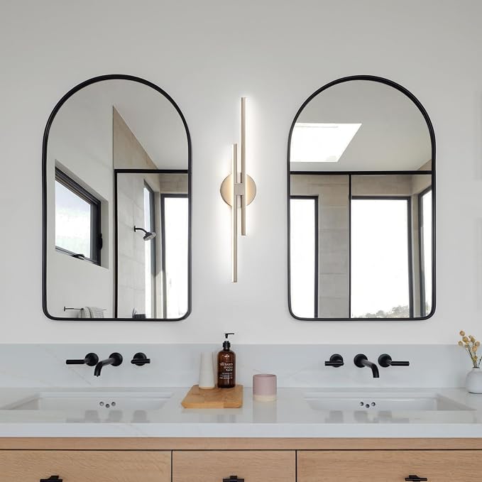 EDISLIVE Dimmable Modern LED Vanity Light Fixtures Bathroom Vanity Wall Lighting - Image 5